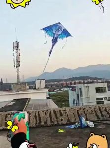 XIAOYAOJIN YANGGE | Dragon Pterosaur Design Kite for Adults and Children Easy to Fly in Breeze