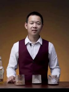 BOANG | Stress Relief Rotating Whisky Glass Set Crystal Glass