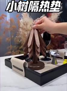 Heat Insulation Placemat Heat Resistant Wooden Placemat