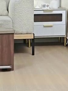 CHUMX | New Chinese Style Wooden Look High Capacity Foot Pedal Lid Bin