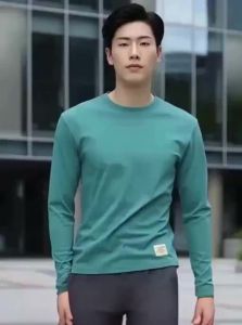 WEIQIYUE | Elegant High-end Solid Color Cotton T-shirt
