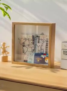 Sangmo  |Ticket Memory Storage Photo Frame