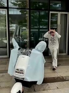 WEICHENGNEI | Áo Mưa Chống Thấm Dày Đặc cho Người Đi Xe Điện và Xe Máy
