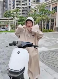 QUANYAN | Áo Mưa Chống Thấm cho Người Lớn Dùng cho Mọi Thời Tiết khi Đạp Xe