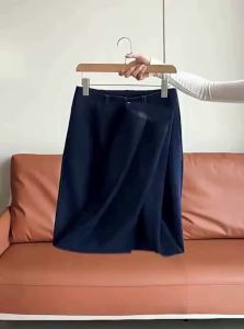 La Chapelle | High Waist Drop Sense Caramel Color Wide Leg Tapered Straight Jeans