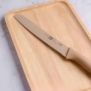 plys | Japanese Style Stainless Steel Serrated Bread Knife No Crumbs