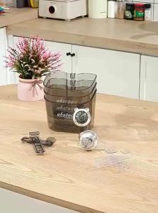 NIGESI | Garlic Ginger Onion Storage Box Wall-Mounted Suction Cup Organizer