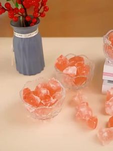XINGYUE | Purifying Rose Colored Salt Stone Ornament