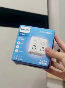 Philips | Ultra Thin USB Fast Charging Socket with Switch