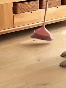 LANJIAOLUO | Combination Foldable Broom and Dustpan Set