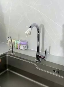 「China Plug」TAOSHI | Water Purifying Faucet Filter with Splash Guard and Extension