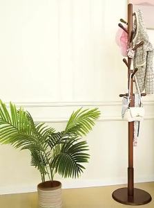 JIAJIESHI | Standing Wooden Coat Hanger