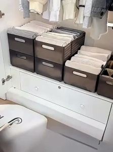 YUHANG | Expandable Foldable Closet Organizer Storage Box