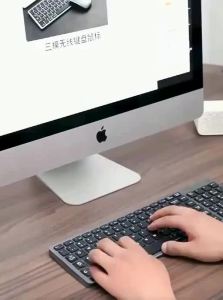 SiliconPower | Wireless Bluetooth Quiet Small Keyboard and Mouse Set for Women Office