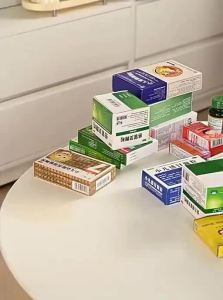 MEIZHUFU | Multilayer Large Capacity Transparent Medicine Box