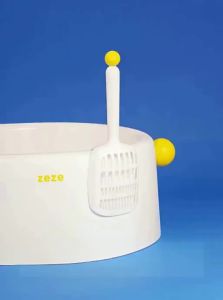 zeze | Large Tofu Cat Litter Scoop Fine Mesh Cleaning
