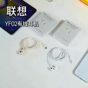 Lenovo | Wired Half-in-ear Sports Gaming Karaoke Noise-reducing Earphones