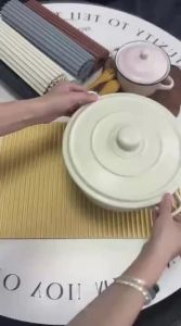 FENGHEDAHAI | Thick Silicone Roll-Up Drain Mat Heat Resistant Non-Slip Heatproof Kitchen Mat