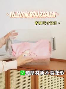 youqin | Storage Box Organizing Baskets For Snacks Toys Household Items Rectangle With Lid