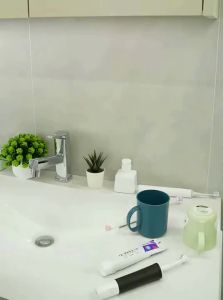 MOSHANG | Wall-mounted No-drilling Toothbrush Holder for Bathroom