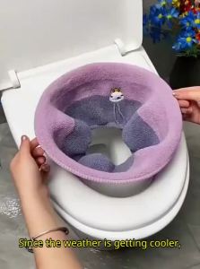 Thick Warm Four Seasons Toilet Seat Cover