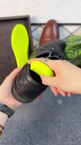 LINGMIAO | Comfortable Sweat-Absorbent Anti-Odor Breathable Shock-Absorption Arch-Support Insoles