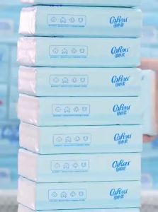 COROU | Moisturizing Baby Facial Tissues 100 Sheets 12 Packs