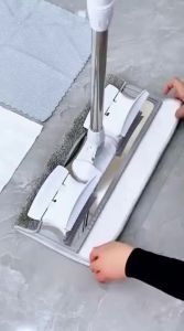 JOYBOS | Dry & Wet Mopping Dual Use Mop for Wooden Floors Home Use
