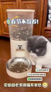 Micky Cat | Smart Large Capacity Pet Feeder with Remote Control Anti-Clogging Design Timed and Precise Portioning