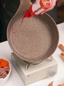AMERCOOK | Granite Titanium Non-Stick Frying Pan