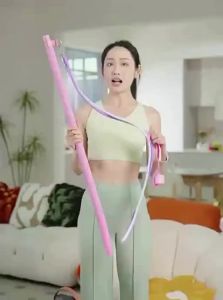 UMAY | Fitness Resistance Band - Pulling Rope Home Gym Equipment Womens Shoulder Opening Back Exercise Stretching Device