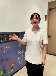 TONGMUXING | Reusable Magnetic Erasable Children Drawing Board No Dust Chalk