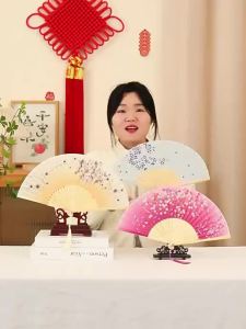 YUEXIAOQI | Vintage Dance Fan for Ladies Children Gift