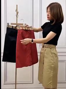 Shalldoer | Casual Women Skirted Pants Loose Waist Wide Leg Shorts