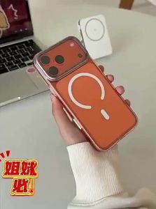 Ambrosi | Magnetic Thin Light Drop-proof Full-coverage Transparent Case for iPhone 17 Pro Max