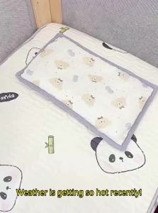 BESSIAO | Breathable Ice Silk Baby Pillow for Newborns 0-12 Months
