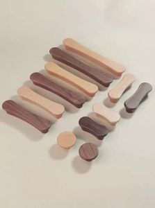 INNDUN | Walnut Wood Japanese Cream Style Handle