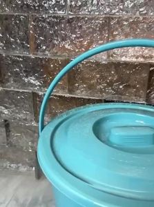 JIADONGLI | Thickened Handheld Plastic Bucket with Lid