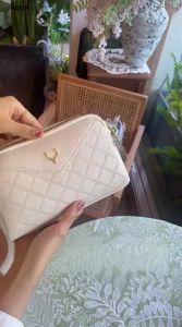 BYUELUN | Túi Đeo Chéo Nữ Da Mềm Nhiều Ngăn Dễ Dàng Mang theo Túi Nhỏ Gọn Gàng Có Dây Đeo Điều Chỉnh Gấp Gọn Dùng Hàng Ngày
