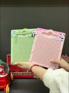 LONGKUI | Stress-Relieving Magnetic Steel Ball Drawing Board Large Size Educational Magnetic Tracing Writing Board