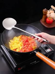 GEDO | 304 Stainless Steel Mushroom Shaped Frying Spoon for Iron Pots Small Size