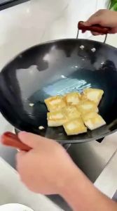 TIEHUIHUANG | Non-stick Uncoated Cast Iron Wok