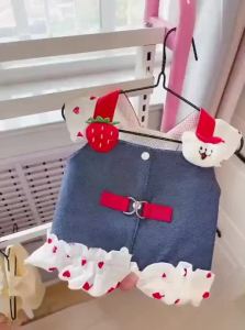 hipidog | Summer Lightweight Dog Harness Dress for Small Puppies