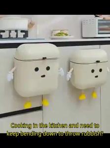 TAOCHUAN | Hands-free Wall-mounted Aesthetic Kitchen Waste Bin