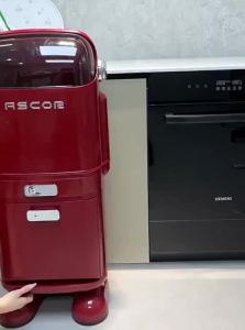 ASCOR | Luxury Large Capacity Dual Compartment Waste Separation Kitchen Trash Can