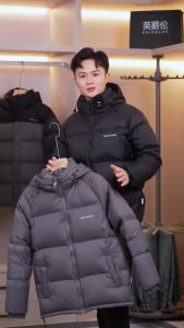 Enjeolon | High Fill Power 90% Down Winter Hooded Padded Jacket 230g