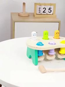MWZ | Montessori Educational Knocking Board for Kids
