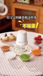 [China Plug Without Adapter] Bear | Multifunctional Baby Food Processor