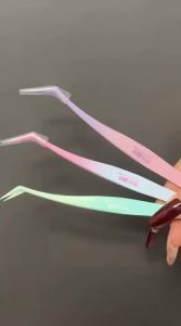 MENGJIESHANGPIN | False Eyelash Non-Stick Precision Tweezers