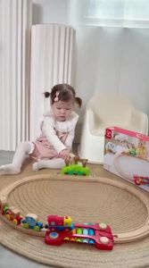 Hape | Educational Jungle Train Set with Music for Kids